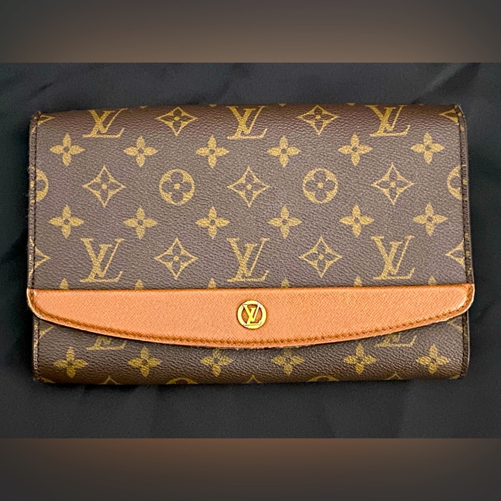 Authentic Vintage Louis Vuitton Monogram Bordeaux Bag